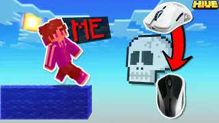 Bedwars BUT When I DIE my MOUSE gets WORSE