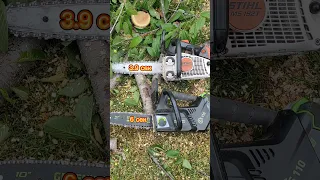 Сравниваем stihl ms 192t и аккумуляторную пилу greenworks g-max 40v.