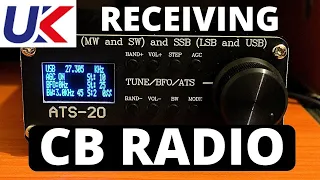 ATS 20 (Si4732). Receiving UK CB radio