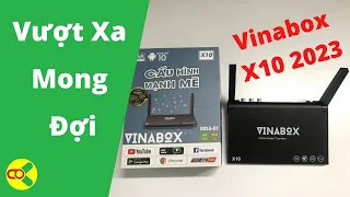 Vinabox X10 2023 Android TV Box gia re xem miễn phí trọn đời | Khánh Nic