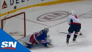 Alexander Ovechkin Involved In Controversial End To Rangers And Capitals Shootout