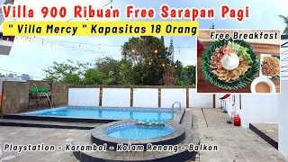 VILLA BARU 900 RIBUAN FREE BREAKFAST | Villa Mercy Puncak Bogor