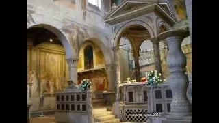ROMA, Chiesa dei santi Nereo ed Achilleo con affreschi del Pomarancio (manortiz)