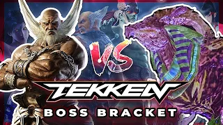 I Beat EVERY Tekken BOSS in ULTRA HARD, Which Is HARDEST? - TEKKEN BOSS BRACKET