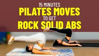 15-Minutes Pilates Moves to Get Rock Solid Abs | Joanna Soh