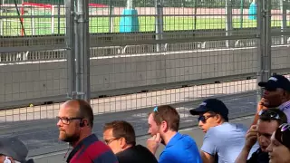 Start of the Formula-e London race