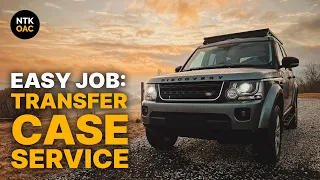 How To Change Transfer Case Fluid on Land Rover Discovery 4 LR4