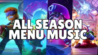 ALL BRAWL STARS SEASONS MENU MUSIC (1-15) #GHOSTSTATION