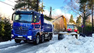 Bortkjøring av is og snø i Oslo 2023