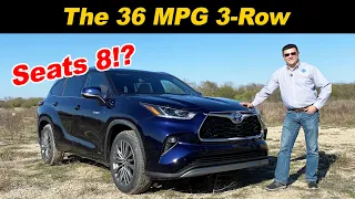 2020 Highlander Hybrid | Fuel Sipping 3-Row With 8 Seats