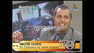 Entrevista al cantante Walter Olmos por brujeria - DiFilm (Año 2002)