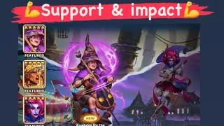 Empires & Puzzles Hero Analysis : 😈Belladonna 💪Support & Impact💪