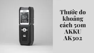 Thước đo khoảng cách laser 50m AKKU AK302 tiện dụng nhỏ gọn dễ thao tác