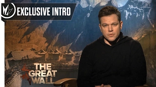 The Great Wall Official Trailer with Exclusive Intro from Matt Damon --  Regal Cinemas [HD]