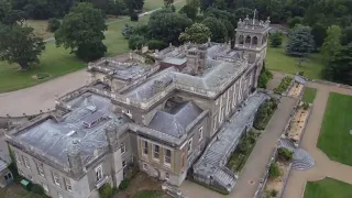 Shrubland hall abandoned 2023 also featured 007 filming location by drone