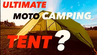 Motorcycle camping | £130 Tent | Let’s take a look