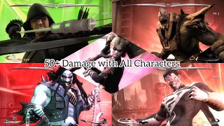 Injustice Gods Among Us: 50+ Damage Combos for All Characters