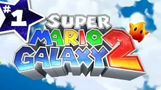 Super Mario Galaxy 2 100% Walkthrough Part 1: Learning Space (With Commentary)