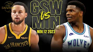 Golden State Warriors vs Minnesota Timberwolves Full Game Highlights | Nov 12, 2023 | FreeDawkins