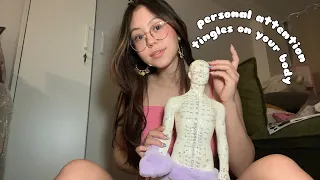 ASMR Personal Attention - Giving You Tingles on Your Body (Tapping & Scratching All Over)