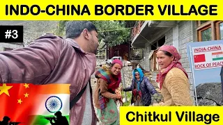 Chitkul Last Village of INDIA | Indo-China Border Village | Delhi to Spiti Solo Rider | Sangla Tour