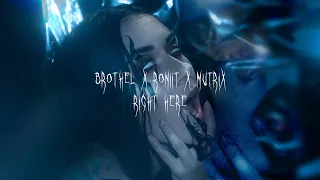 Brothel x Roniit x Mutrix - Right Here (Lyric Video) (Lil Peep cover)