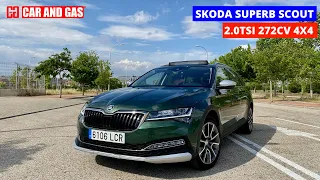 Prueba Skoda Superb Scout 2-0 TSI 272 CV - CAR and GAS | Testdrive | Review