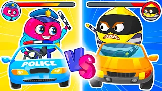 Super Police Car Song 🚨🚓 Rescue Team Cars Song II +More Kids Songs & Nursery Rhymes by VocaVoca🥑
