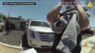 Newly Released Body Cam Video Shows Police Rescuing Baby From Hot Car