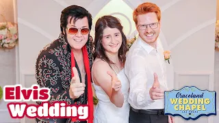 Ola & Robin's Elvis Wedding in Las Vegas | Graceland Chapel