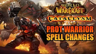 Prot Warrior Spell Changes in Cataclysm Classic