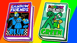 GAME BOOK COLLECTION 📚RAINBOW FRIENDS💙💚 BLUE AND GREEN