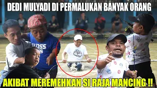 KANG DEDI MULYADI SALAH SASARAN, TERNYATA YANG DI TANTANG ADALAH SI RAJA MANCING !!