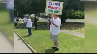 Houston County, Georgia parents divided by masks in schools