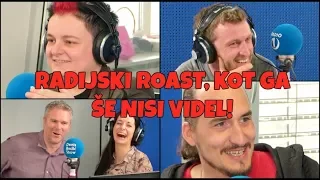 PRVI RADIJSKI ROAST: Martina Ipša in Vid Valič sta si POŠTENO privoščila Radio 1 in jutranjo ekipo!