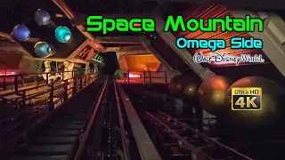 Space Mountain Roller Coaster On Ride Front Row Low Light 4K POV Omega Walt Disney World 2021 10 03