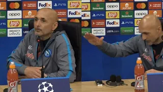 Spalletti protesta dopo Napoli Milan 1-1 😡 Schiaffo sul tavolo in conferenza 👊