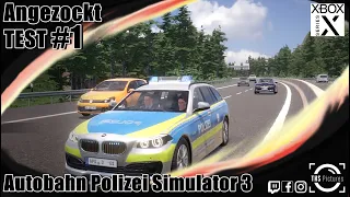 Autobahn Polizei Simulator 3 Xbox Series X : Angezockt TEST [DEUTSCH]