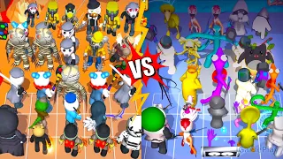 Rainbow Piggy End Chapter Vs Merge Monster Rainbow Friend ⭐ Merge Simulator Battles