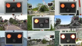 All Railway Crossings on the Dublin to Sligo Line in Ireland