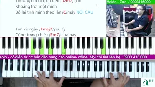 Vết mưa piano | hướng dẫn đệm hát như bản gốc cực dễ