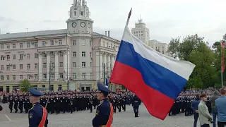 Парад Победы 9 мая 2022 года на пл.Ленина (г.Воронеж)