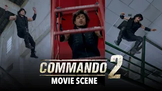 Vidyut Jammwal's Solid Fighting Scene | Commando 2 | Movie Scene