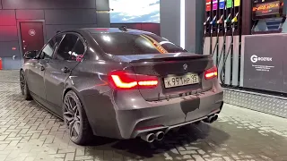 Вечер на BMW 3 F30 M-пакет с владельцем магазина кроссовок