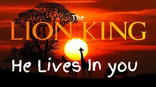 Lion King He Lives in you Video Crossover