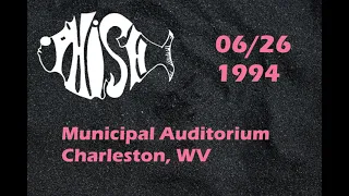 1994/06/26 - Phish - Municipal Auditorium, Charleston, WV