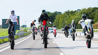 2,400 Dirtbikes Takes Over The Streets!