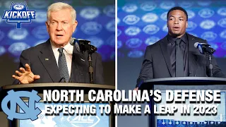 North Carolina's Defense Expecting To Make a Leap In 2023 | 2023 ACC Kickoff