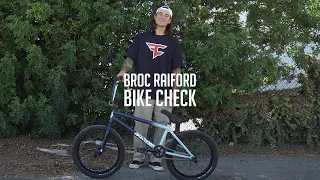 BROC RAIFORD | Sunday Bikes - Darkwave Bike Check | BMX