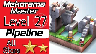 Mekorama - Pipeline, Mekorama Master Level 27, Mekorama gameplay, Mekorama walkthrough, SiGog